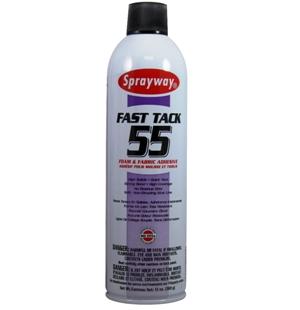 Spray Adhesive Sprayway SW055 Fast Tack Foam & Fabric Adhesive